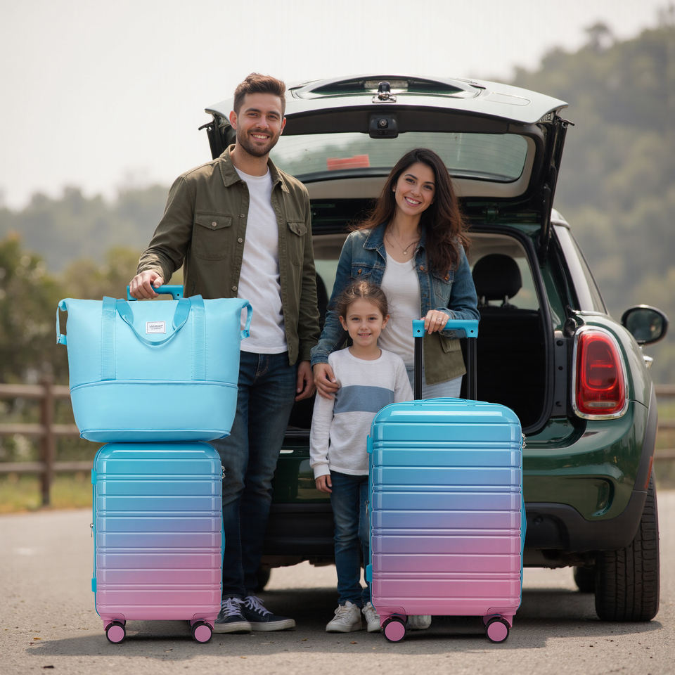 The Signature Pastel Luggage Collection