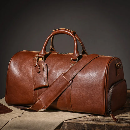 Heritage Genuine Leather Travel Duffle