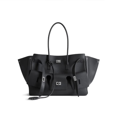 Signature Winged Leather Tote