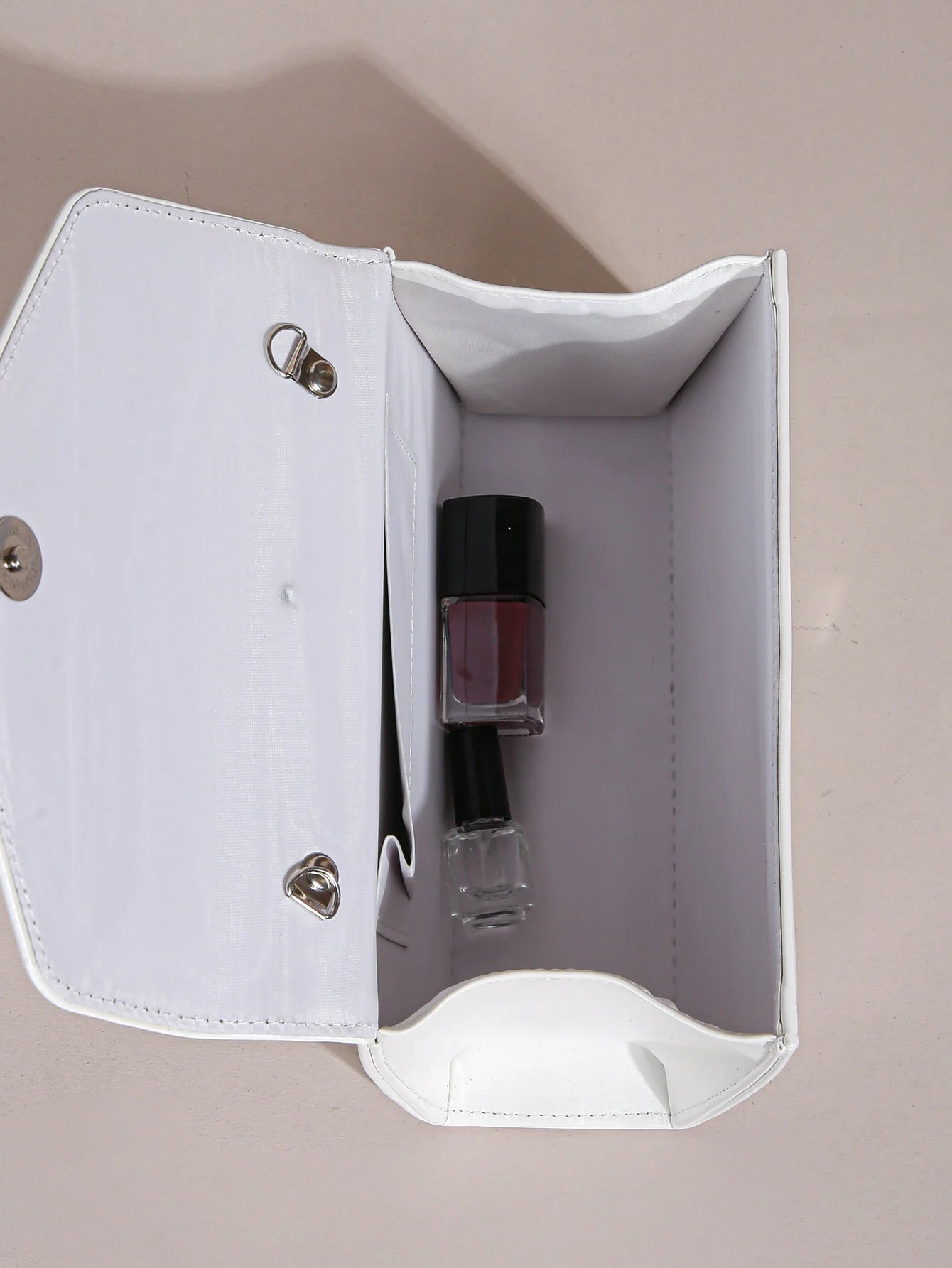 Statement Pearl Handle Evening Clutch