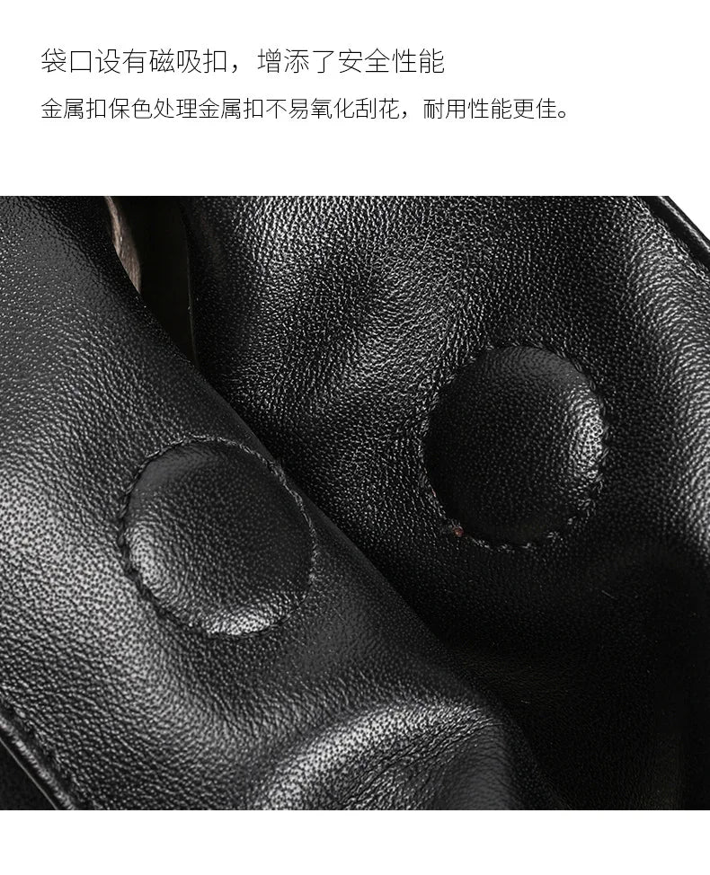 Pleated Genuine Leather Cloud Bag