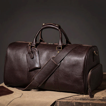 Heritage Genuine Leather Travel Duffle