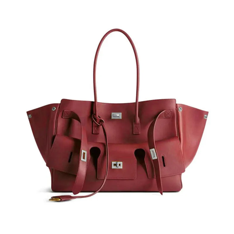 Signature Winged Leather Tote