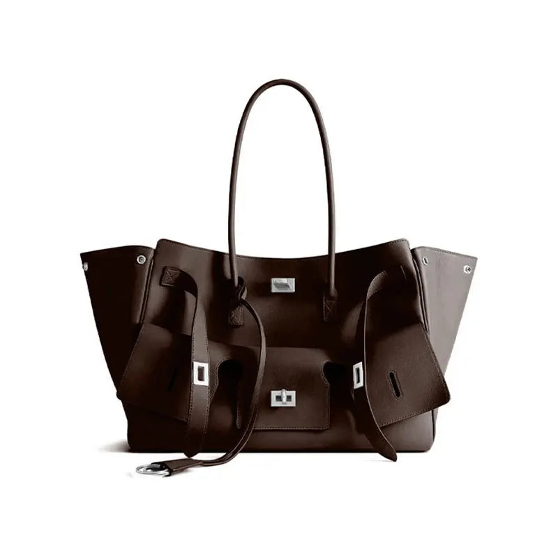 Signature Winged Leather Tote